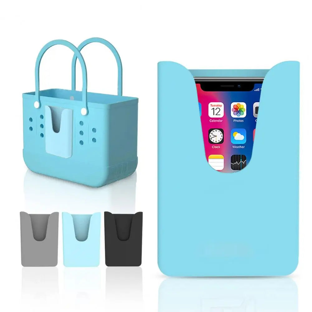 Eco-friendly Silicone Phone Bag for Bogg | Flexible Beach Organizer