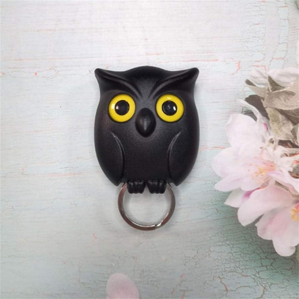 Owl Eyes Magnetic Key Holder Your Whimsical Key Organizer