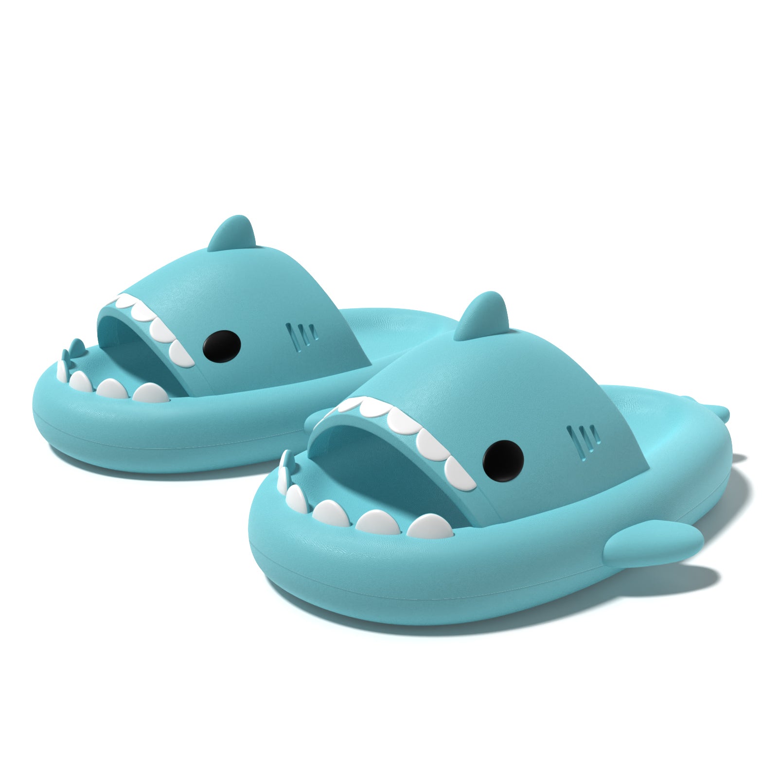 Men's and Women's Shark Cloud Slides Trendy Sandals Style and Non-Slip Beach Pool Shower Shoes
