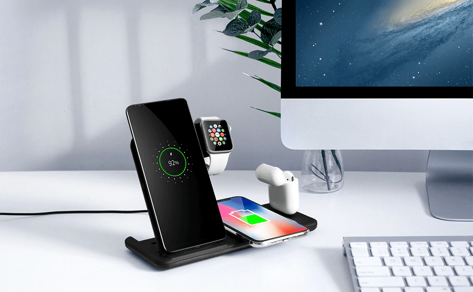 Fast Wireless Charger 4 in 1