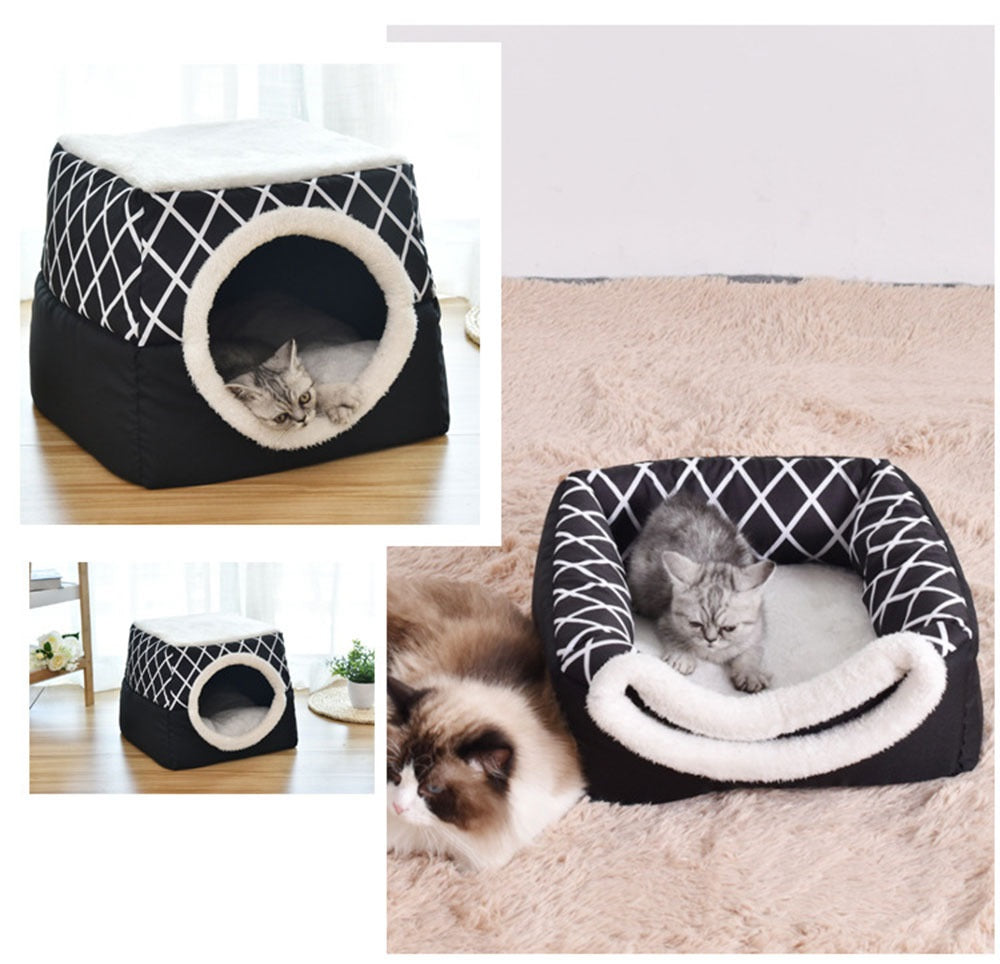 Pet bed soft nest kennel