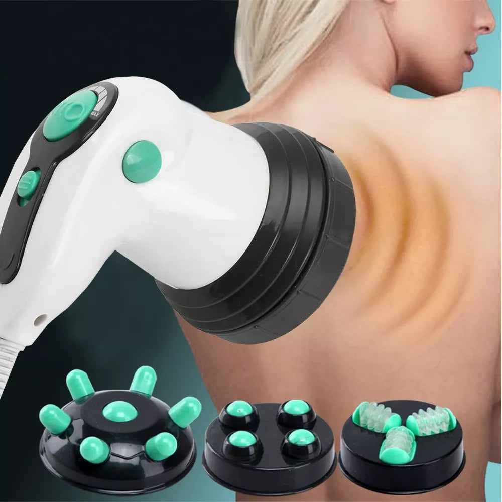 Electric body slimming massager roller anti-cellulite neck massager deep muscle body massage and relaxing device weight loss fat removal